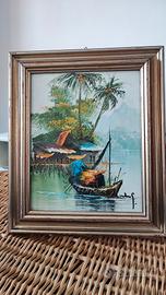 Quadri a olio e cornici - Soggetto Cina classica