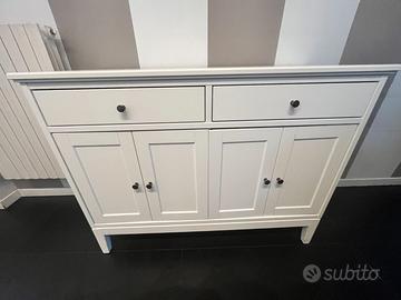 Buffet IKEA IDANÄS bianco – come nuovo, già pronto