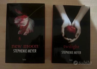 Libri saga “Twilight” 1 e “New Moon” 2