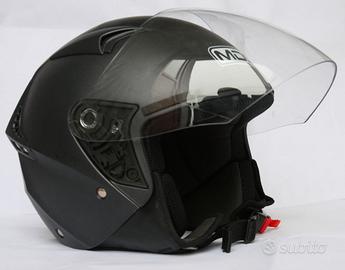 Casco moto Jet Mds G240 Mono Nero Opaco