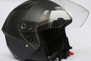 Casco moto Jet Mds G240 Mono Nero Opaco