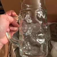 6 boccali da birra da 1 litro stile Oktoberfest
