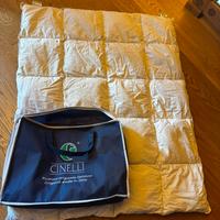 Piumino per lettino bimbo/bimba vero piuma d’oca