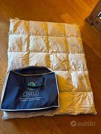 Piumino per lettino bimbo/bimba vero piuma d’oca