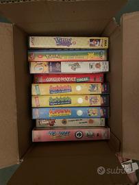 Lotto 11 Vhs cartoni anni 90