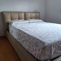 Letto matrimoniale con contenitore