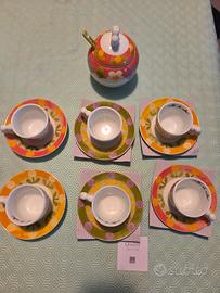 Thun zuccheriera e 6 tazzine florianne