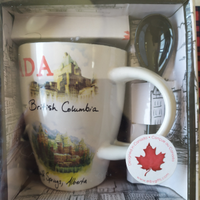 Tazza Canada nuova con cucchiaino