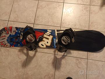 snowboard +attacchi bambini-ragazzi 