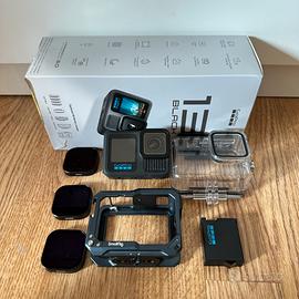 GoPro hero 13 nuova + cage + filtri nd + care