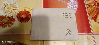 Libretto uso e manutenzione Citroen DS