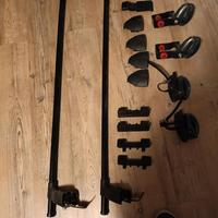 Porta pacchi per fiat punto evo e portabici
