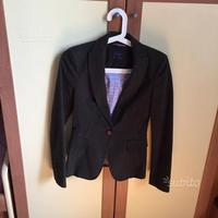 Giacca verde Zara stile british