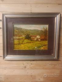 Quadro con dipinto a olio 