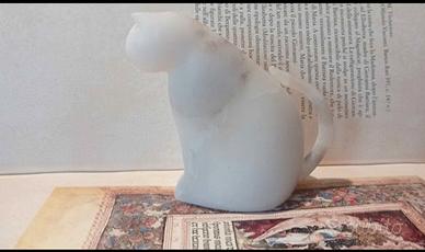 Gatto Alabastro di Volterra