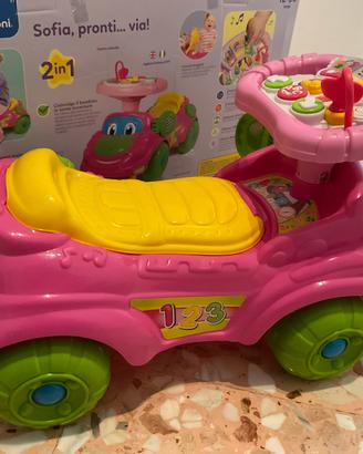 Clementoni Baby Macchina Cavalcabile 3 in 1 Sofia