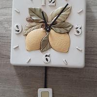 Orologio da parete EGAN limoni