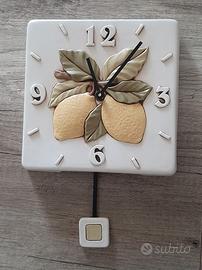 Orologio da parete EGAN limoni