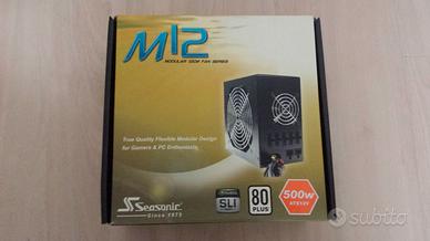 Alimentatore modulare Seasonic M12 500W