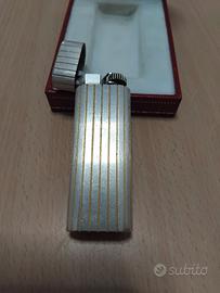 Accendino - Cartier - Placcata argento con scatola