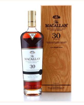 Macallan 30 years old sherry oak annual 2020