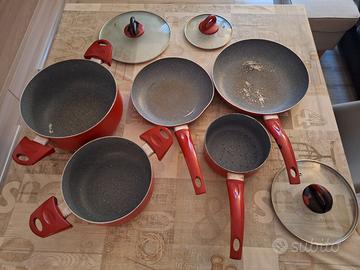 Batteria pentole antiaderenti Tognana