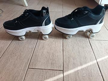 scarpe con ruote, Pattini 
