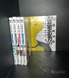 lotto Tokyo Revengers vol. 19–22 + vol. 1 Variant