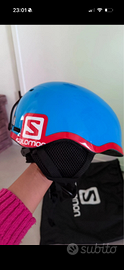 Casco da sci salomon + maschera