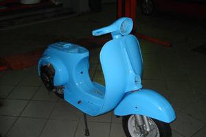 Vespa 50 faro tondo libretto originale