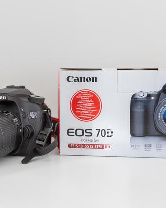 Canon EOS 70D + 18-55 IS STM