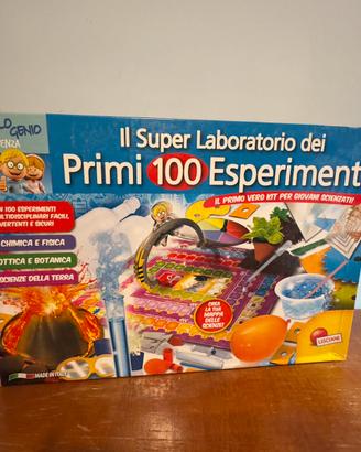 il Super Laboratorio dei primi 100 esperimenti