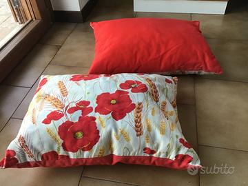Cuscini papaveri