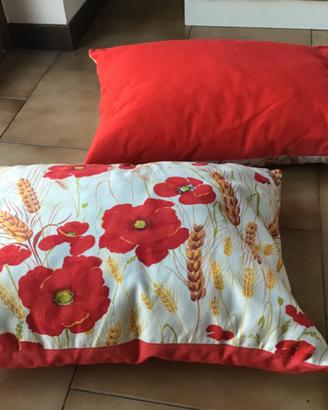 Cuscini papaveri