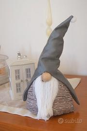 Gnomo in stoffa portafortuna. Per Natale