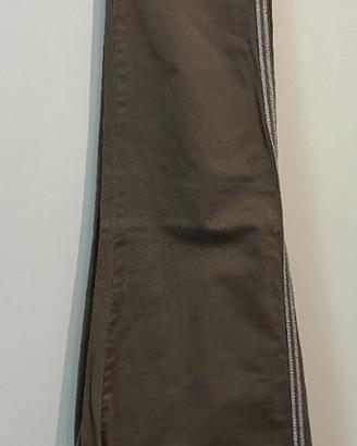 Pantaloni donna color marrone chiaro tg 42