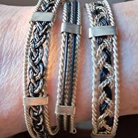 set 3 bracciali etnici