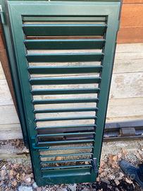 Serie persiane alluminio orientabili e finestre