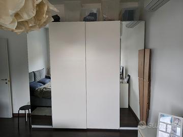 Armadio Pax bianco Ikea 235X200X58