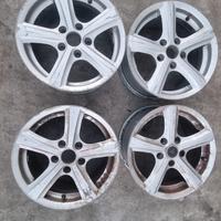 CERCHI IN LEGA MERCEDES CLASSE A - RAGGIO 15 - TOO