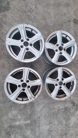 CERCHI IN LEGA MERCEDES CLASSE A - RAGGIO 15 - TOO