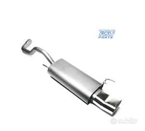 SILENZIATORE DI SCARICO PER VOLKSWAGEN VW POLO 199