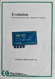 Regolatore di temperatura e umidità per serra
