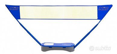 Rete da tennis badminton 2 in 1 con accessori