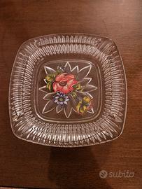 soprammobile posacenere in vetro