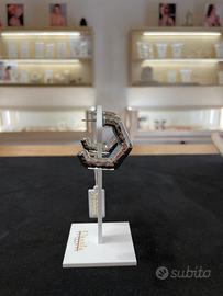 Orecchini a cerchio martellati argento - Acciaio I