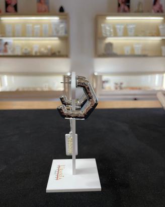 Orecchini a cerchio martellati argento - Acciaio I