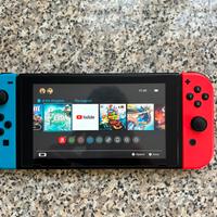 Nintendo Switch con giochi