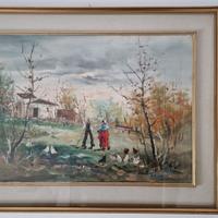 quadro Borlacchi con cornice 68x88 