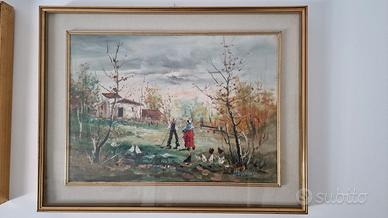 quadro Borlacchi con cornice 68x88 